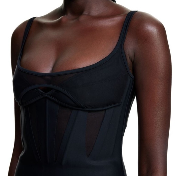 NWT Mugler x H&M Dress - Picture 9 of 11